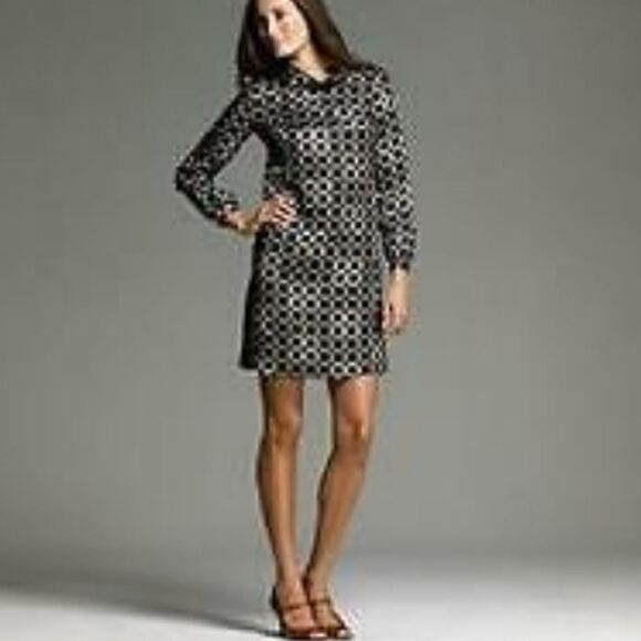 J. Crew Dresses & Skirts - J. Crew 100% silk big rings rollover dress